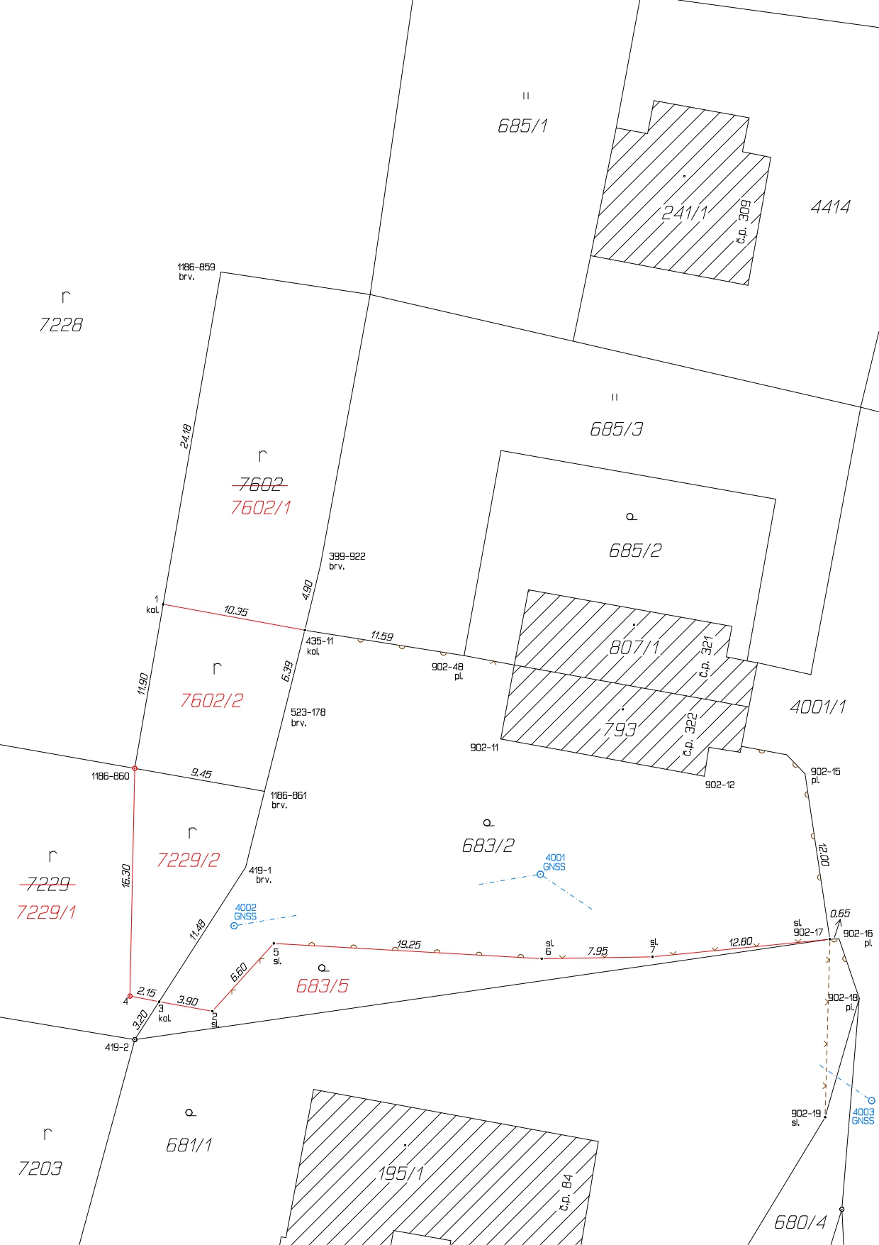 geodeticke prace ve vystavbe